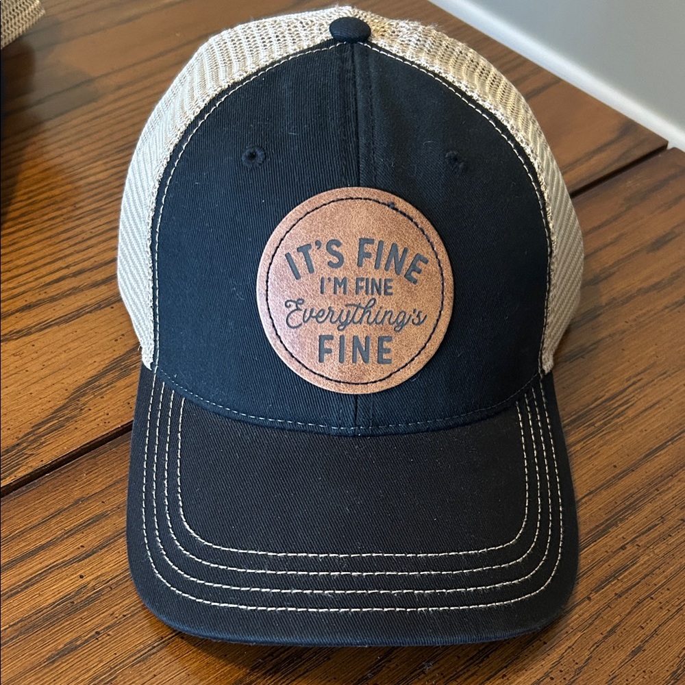 Black and Tan Richardson 111 Trucker Hat